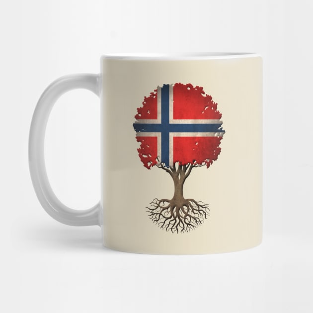 Tree of Life with Norwegian Flag by jeffbartels